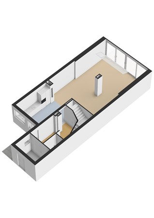 Floorplan - Floris Van Boekhorststraat 9, 3633 CN Vreeland